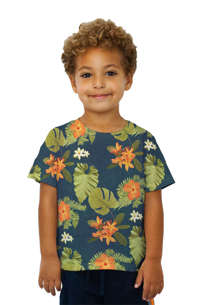 Kids Feeling Hawaii Pattern&nbsp;Kids T-Shirt