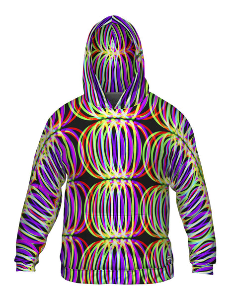 Glowsticks Ball Globe&nbsp;Mens Hoodie Sweater