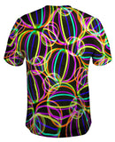 Glowsticks Globe Scatter