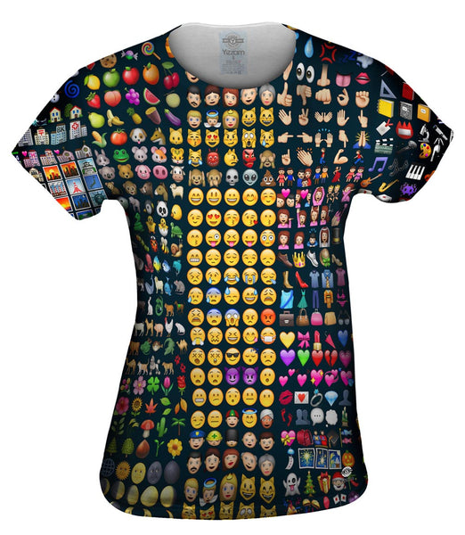 Emoji Party Jumbo Womens Top