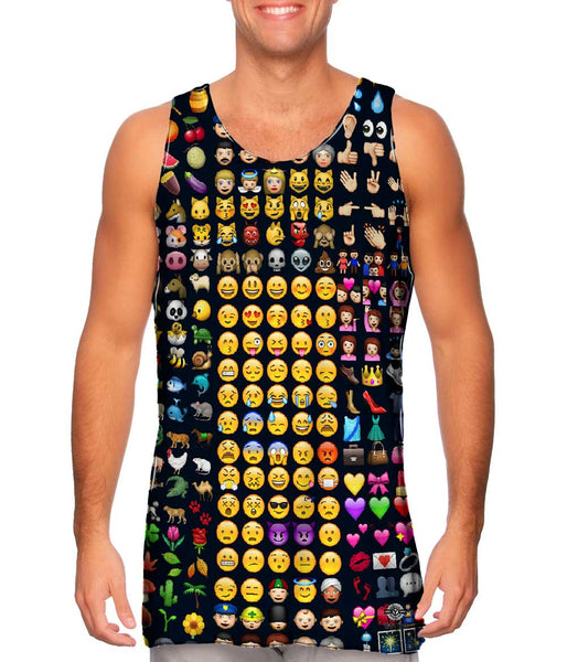 Emoji Party Jumbo&nbsp;Mens Tank Top