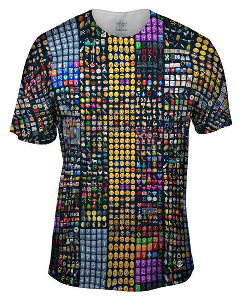 Emoji Party Mens T-Shirt