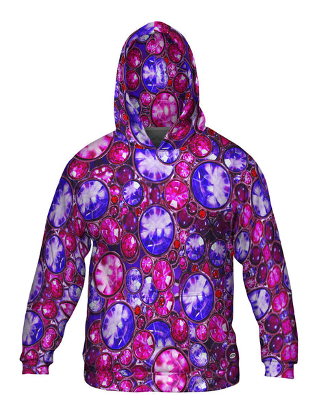 Iridiscent Gemstones&nbsp;Mens Hoodie Sweater