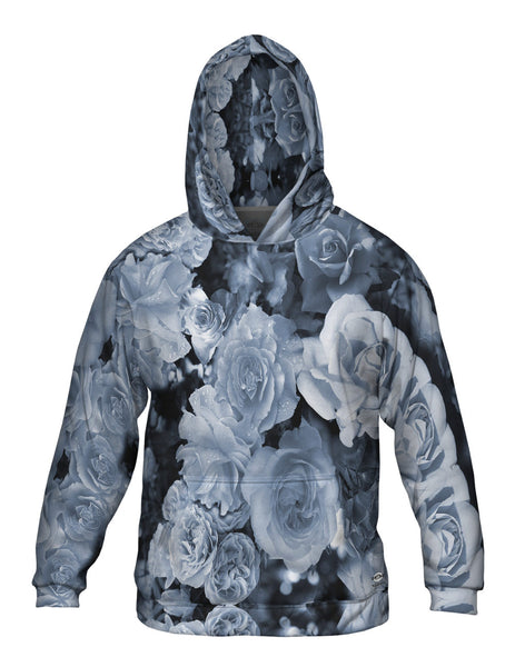 Gray Day Rose Bouquet&nbsp;Mens Hoodie Sweater