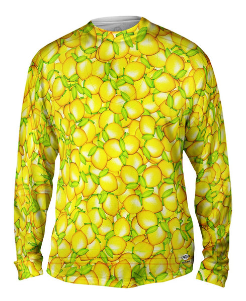 Lemony Shower Lemons&nbsp;Mens Long Sleeve