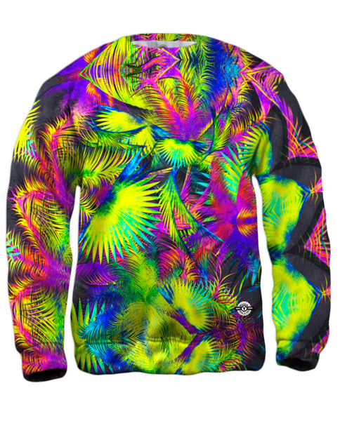 Neon Palm Jungle&nbsp;Mens Sweatshirt