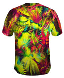 Neon Purple Lime Palm Jungle