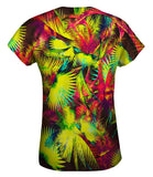 Neon Purple Lime Palm Jungle