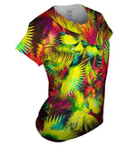 Neon Purple Lime Palm Jungle