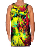 Neon Purple Lime Palm Jungle