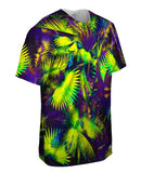 Neon Purple Palm Jungle