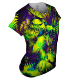 Neon Purple Palm Jungle