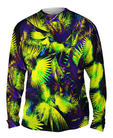 Neon Purple Palm Jungle