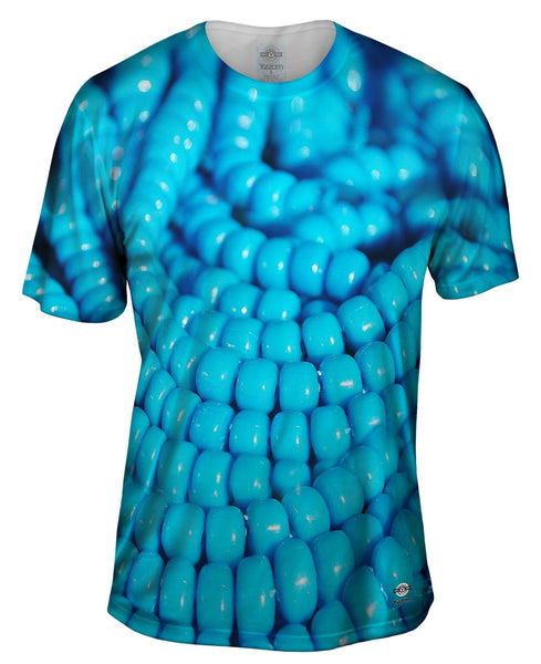 Turquise Pink Beads Mens T-Shirt