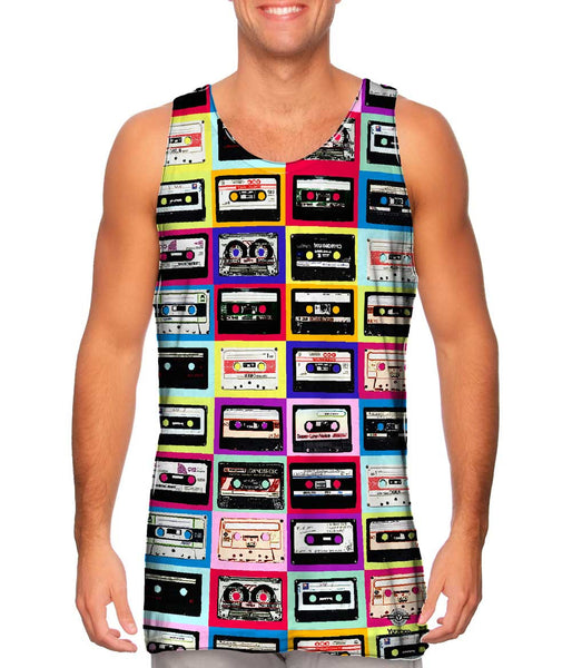 Popping Mix Tapes Mens Tank Top