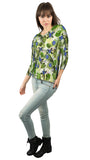 Aloha Blue Flowers Pattern