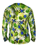Aloha Blue Flowers Pattern