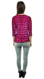 Neon Pink Leopard Animal Skin