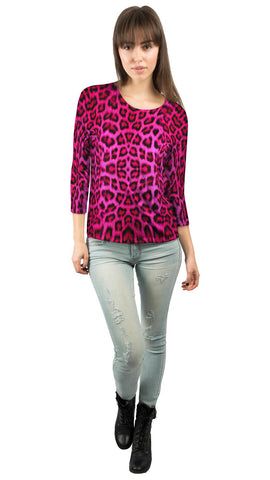 Neon Pink Leopard Animal Skin