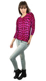 Neon Pink Leopard Animal Skin