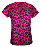 Neon Pink Leopard Animal Skin