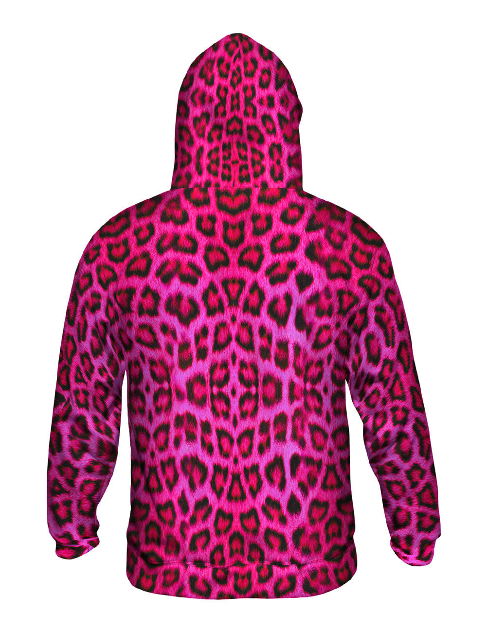 Pink leopard print hotsell hoodie