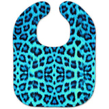 Neon Blue Leopard Animal Skin