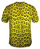 Neon Yellow Leopard Animal Skin