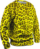 Neon Yellow Leopard Animal Skin
