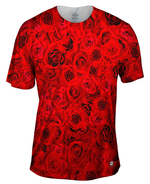 Roses Full Of Love Mens T-Shirt