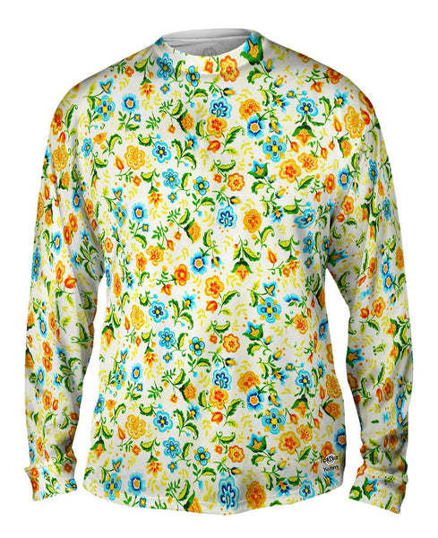 Grandmas Wallpaper Mens Long Sleeve