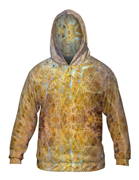 Golden Rock Marble&nbsp;Mens Hoodie Sweater