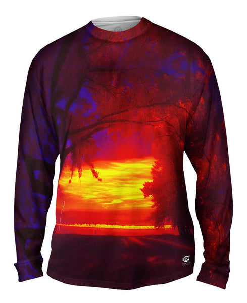 Red Nirvana&nbsp;Mens Long Sleeve