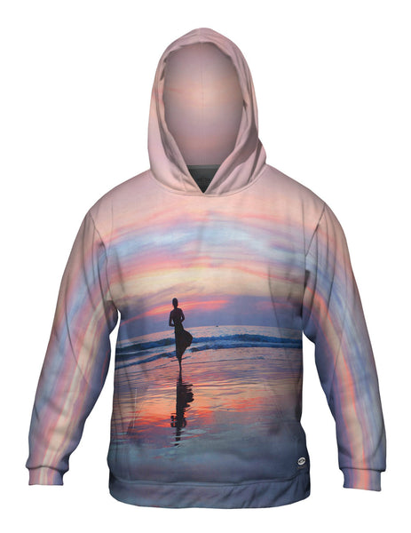 Yoga Beach Reflections&nbsp;Mens Hoodie Sweater