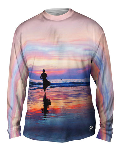 Yoga Beach Reflections