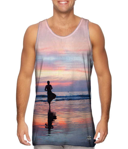 Yoga Beach Reflections