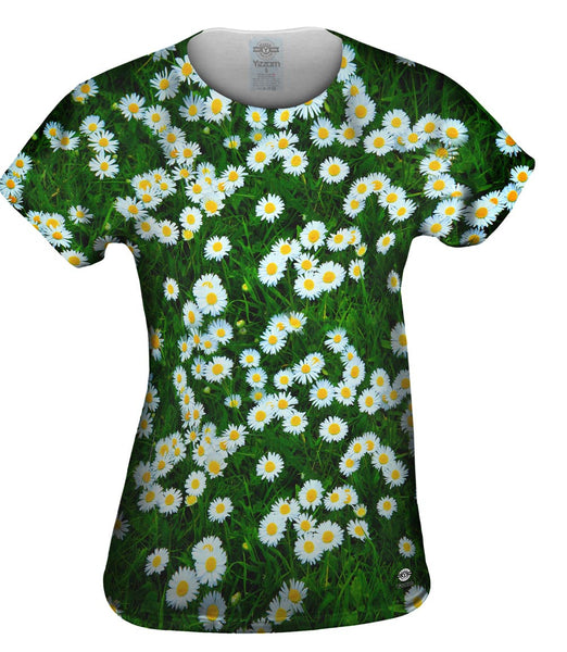 Field Of Daisies Womens Top