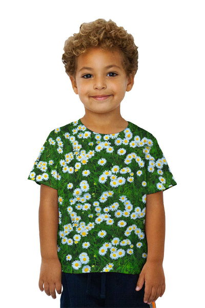 Kids Field Of Daisies Kids T-Shirt