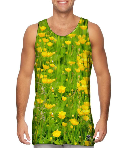 Yellow Layer Marney Mens Tank Top