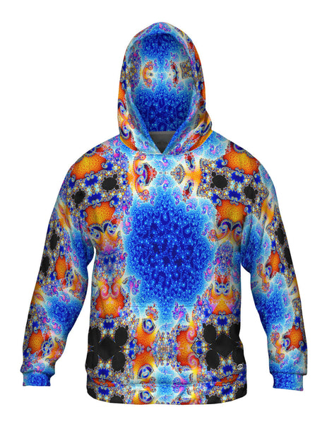 Fractal Cosmos Mens Hoodie Sweater