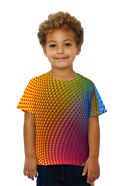 Kids Trippy Geometry Kids T-Shirt