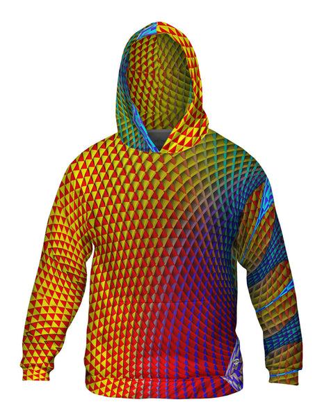 Trippy Geometry Mens Hoodie Sweater