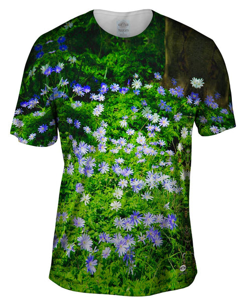 Leeds Castle Flowers Mens T-Shirt