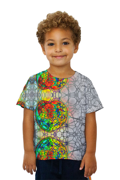 Kids Hearts Golden Glow&nbsp;Kids T-Shirt