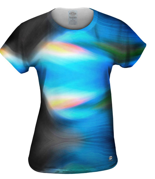 Go With The Flow Waves Abstract&nbsp;Womens Top