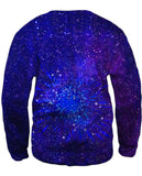Pulsating Starry Universe Blue