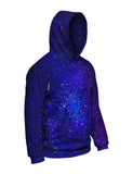 Pulsating Starry Universe Blue