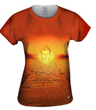 Buddha Deity Sunset Glow