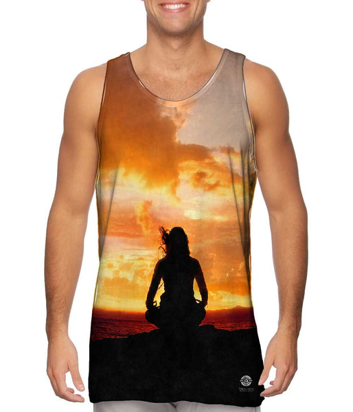 Yoga At The Beach&nbsp;Mens Tank Top