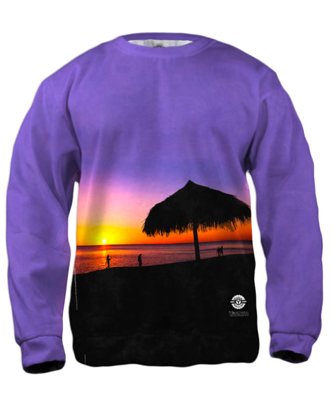 Sweet Sunset Glow Mens Sweatshirt